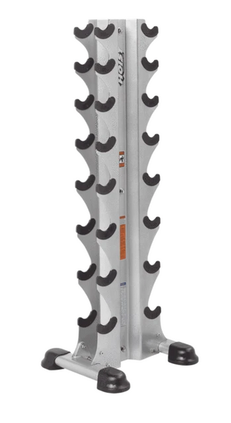 HF-5460-MB 8 Pair Vertical Dumbbell Rack