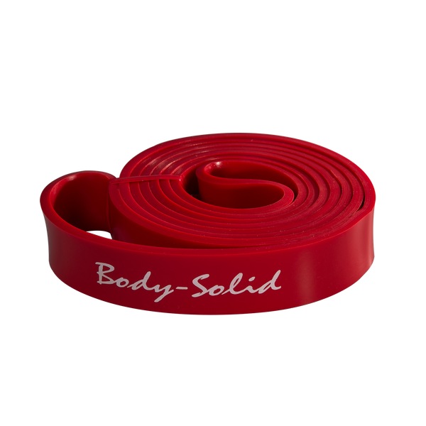 Resistance band, medium 1 1/8" red