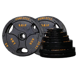 Powertec Olympic Plate 345 lbs. set