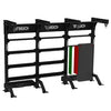 TKO Freestanding Triple Suspension Bay w/ Mat Rack - DB-TSU-8FS