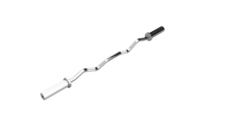 Troy USA - Regular Solid (Threaded) Curl Bar