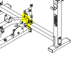 Powertec Short Cross Bar (WB-OB11)