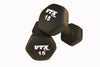 VTX Troy Neoprene Textured Hex Dumbbells