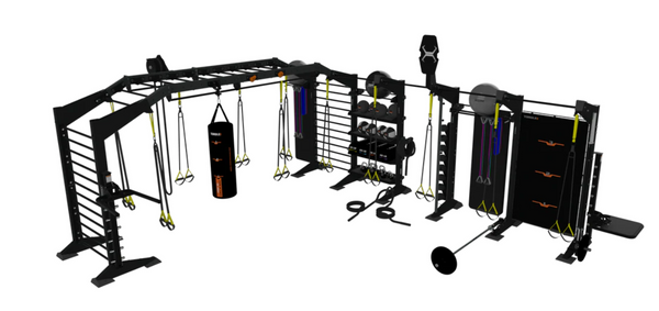 TORQUE Fitness X-CREATE 6-Module 19 Ft. Functional Bridge X1 Package